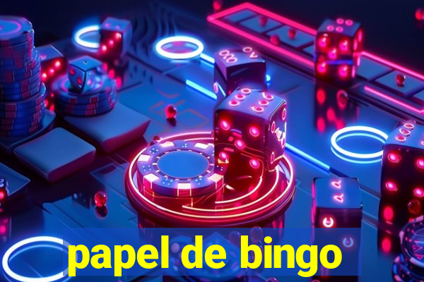 papel de bingo